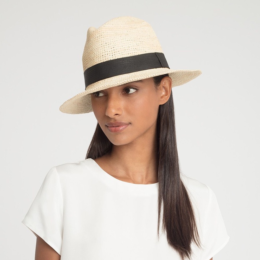 Cuyana folding Panama hat
